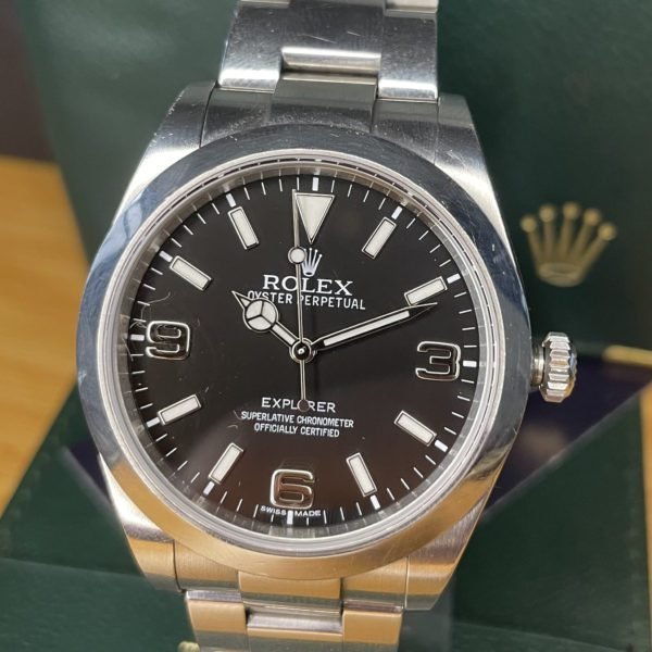 Rolex Explorer 1 39mm (Rare ,Discontinued) ref 214270 | Watches@TheRocks